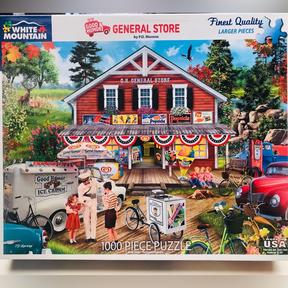 White Mountain Puzzles Good Humor General Store - 1000 Piece Puzzle